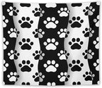 VUMIVI Pet Paws Tapestry Cute Puppy Kitten Black White Animal Paws Modern Funny Art Tapestry Wall Hanging for Living Room Bedroom Dorm Classroom Aesthetic Decor W60xL50in