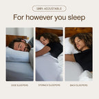 Coop Home Goods Essence Down Alternative Pillow Set of 2, Queen Size, Best Pillows for Sleeping, Adjustable Alternative to Down Pillows, Luxury Hotel Pillow for Back, Stomach or Side Sleepers
