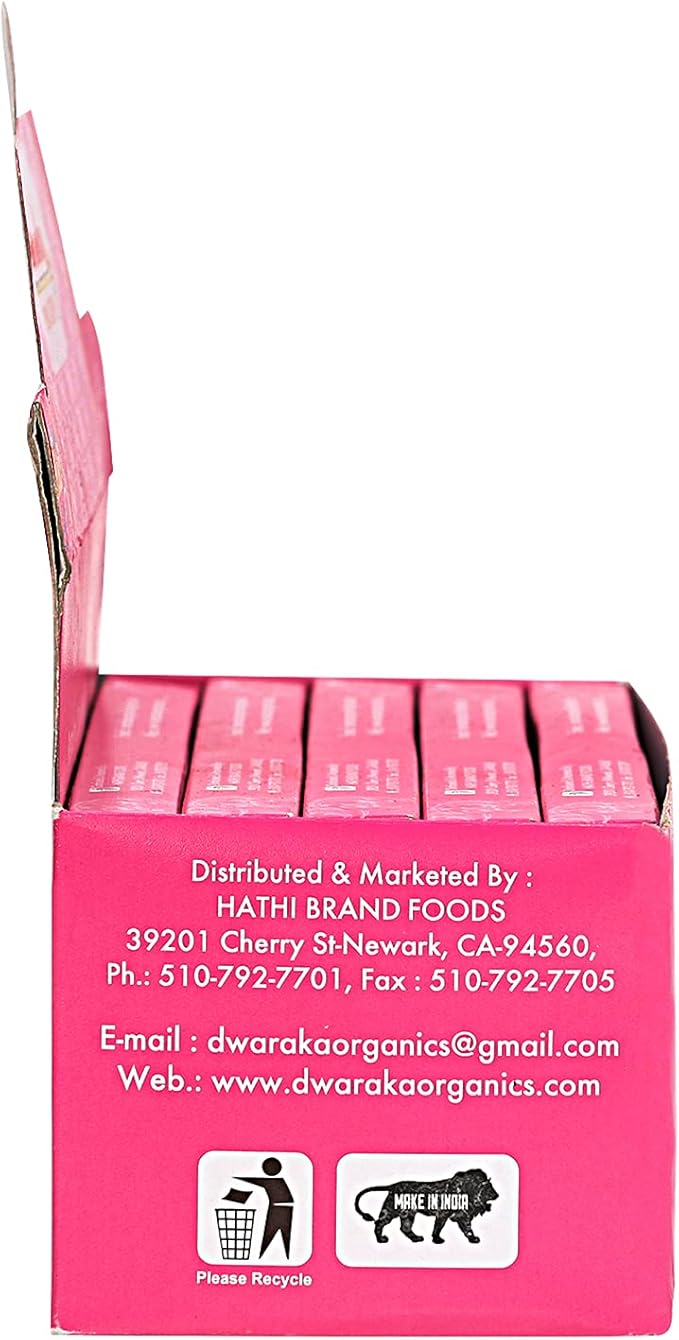 Dwaraka - Incense Sticks - Rose, 100 Sticks, All Natural, Chemical Free