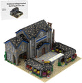 MOC-201061 Medieval Village Market Building Set, Modular Building Model Set 8036PCS for Adults, Collectible Display Model Gift (8036PCS)