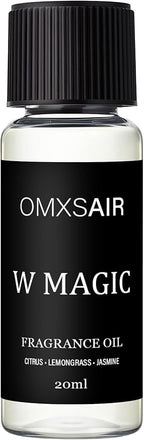 Luxury Hotel Scent W Maigc Oil Diffuser Refill Kit | Long Lasting Essential Oil for Large Room, HVAC & Car Waterless Fragrance Diffusers| Nanotech Formula| Spa Calming Aromatherapy Oil (20ml/0.7FL oz)