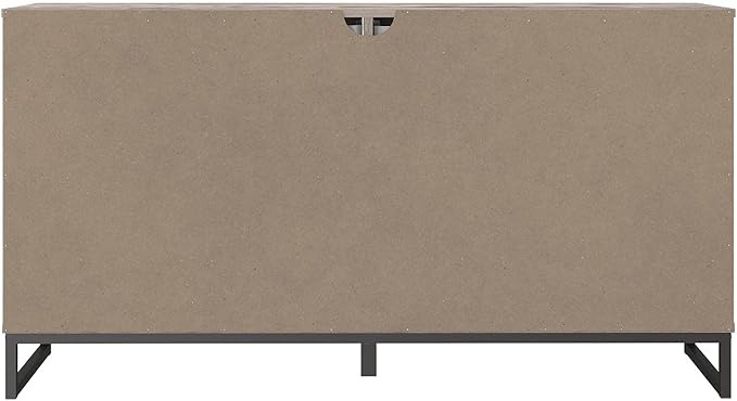 Signature Design by Ashley Neilsville Industrial 6 Drawer Dresser, Butcher Block Gray