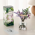 COCODOR Lavender Reed Diffuser/White Jasmine/6.7oz/1Pack / Home Fragrance Scent Essential Oil Stick Diffuser for Bedroom Bathroom Home Decor for Women