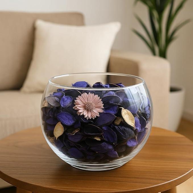 Potpourri 4 Pack Set – Dried Botanical Petals for Bowl or Vase Filler, Home Fragrance Décor – 4 Pouches, 70g Each (9.88 oz Total) (Lavender)
