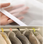 Bringsine Hanging Garment Bag Lightweight Clear Full Zipper Suit PEVA Dust Cover for Closet Clothes Storage See-Through Travel Organizer Dress Pack of 5 (60x100CM)