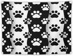 VUMIVI Pet Paws Tapestry Cute Puppy Kitten Black White Animal Paws Modern Funny Art Tapestry Wall Hanging for Living Room Bedroom Dorm Classroom Aesthetic Decor W40xL30in