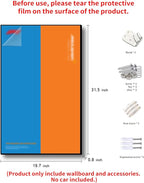 iLuane Display Wallboard for Replica Race Car Model Building Kit, Adult Collectibles Wall Mount, Home or Office Décor (No Car Included)