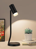 PESUTEN Cordless Table Lamps, Battery Operated Portable Table Light with Magnetic Adjustable Angle Head, 5000mAh Rechargeable Lamp with CCT Dimming for Patio Party Restaurant Dining Home 1 Pack