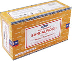Sandalwood Incense Sticks - Total 180 Insence-Sticks and Incense Stick Holder Bundle Insence Insense Satya
