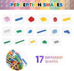 Lekebaby 604 Pieces Classic Building Blocks Creative Bulk Building Bricks Sets, Compatible with All Major Brands, Educational Toy for Boys Girls 6 Years Old and Up