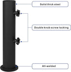 Granite Umbrella Stand Tube Outdoor Heavy Duty Marble Flag Pole Stake Holder, Table Umbrella Tube Bracket, Umbrella Base Tube Replacement, DIY Umbrella Tube Mount