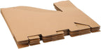 20 Pack Cardboard Magazine File Holders, Sturdy Book Bins for Classroom Library, 10.6'' ×10.2'' ×3.5'' Inch Vertical File Folder Box