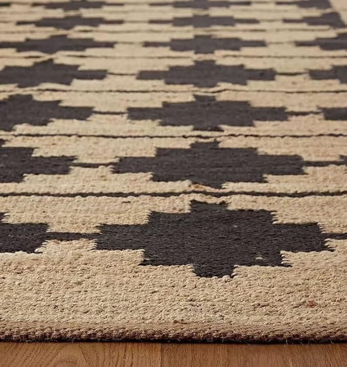 Generic Natural Jute Braided Hemp Runner Rug, 2.6x8 Ft, Modern, Stain Resistant, Water Resistant, Handmade, Indoor, Kitchen, Hallway, Stairs, Bedroom, Living Room, Dining Room, Entryway, Prayer