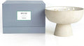 Blueme Focus Candle | Eucalyptus & Lime | 5 Wick - Refillable Wellness Candle with Essential Oils, Hand Finished & Poured Soy Wax Blend Ceramic Vessel, Natural Cotton Wicks | Giant 45 oz