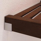 John Louis Home Solid Wood Walk-In Closet Organizer (Chestnut)