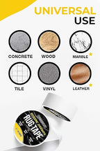 Heavy Duty Double Sided Rug Tape [2"x50yd] Rug Pad Gripper for Hardwood Floors, Vinyl, Area Rugs, Tiles, and Concrete, Two Sided Tape Heavy Duty Carpet Tape, Strong Double Sided Carpet Tape