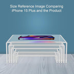 10 PCS acrylic display stand, Acrylic Display Risers, 5 Sizes Clear Product Stand, Jewelry Display Riser Shelf Showcase Fixtures For Collectibles Display, Toy Figure Display