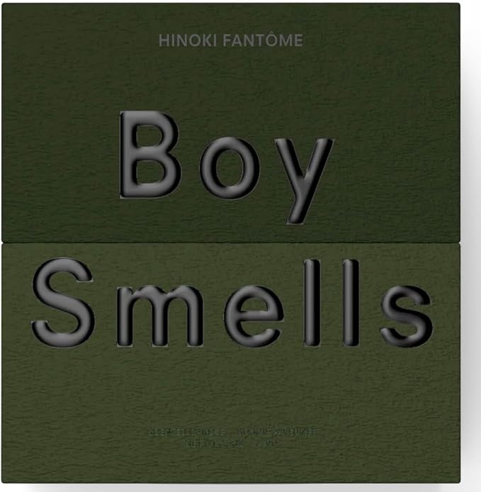 Hinoki Fantôme Scented Candles for Men and Women - 8.5 oz - Soy, Coconut Wax Candle Blend - Aromatic Candles for Home with Japanese Cypress, Jasmine and Smoked Amber - 50-Hour Burn - Cotton Wick.