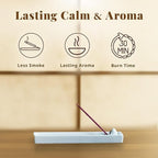 Hasegawa 永遠の今 | Hasegawa Original Low Smoke Japanese Incense Sticks | Agarwood & Sandalwood Blend | No Synthetic Fragrances (Mini, A Blend Agarwood & Sandalwood)