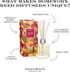 HomeWorx by SLATKIN + CO. Harvest Leaves Reed Stick Diffuser