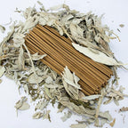 Seedlink White Sage Incense Sticks (50g, Approx. 50 Sticks) for Cleansing Negative Energy | Pure & Natural Aromatherapy Incense for Meditation, Yoga, and Spiritual Purification (60)
