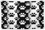 VUMIVI Pet Paws Tapestry Cute Puppy Kitten Black White Animal Paws Modern Funny Art Tapestry Wall Hanging for Living Room Bedroom Dorm Classroom Aesthetic Decor W90xL60in