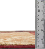 Unique Loom Barista Collection Area Rug - Kouillou (7' 10" x 10' Oval, Multi/Brown)