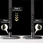 LED Desk Lamp for Home Office, Eye-Caring Diffused Desk Light, 3 Color Temperature 10 Brightness Computer Light, Dimmable Desk Light with Memory & Timer Func, Metal Swing Arm Table Lamp