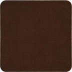 House, Home and More Skid-Resistant Carpet Indoor Area Rug Floor Mat - Chocolate Brown - 3 Ft X 3 Ft - Non Slip Rubber Backing, Stain Resistant, Dog Friendly, Living Room Bedroom Kitchen Entryway