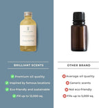 Brilliant Scents Diffuser Oil Refill, Inspired by Chateau De La Begude, Hotel Series Aroma Scents, Essential Oils Set for Home, Fragrance Oil for Candle Making, Home, 50 ML, French Riviera