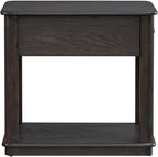 Liberty Furniture Wallace End Table for Living Room - Aged Oak