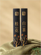 Fragrant Stick Incense Collection–2 Pack Osmanthus& White Tea Scented Incense Mild Fresh Aroma for Home Office Spa Natural air Purifying Aromatherapy for Relaxation Stress Relief