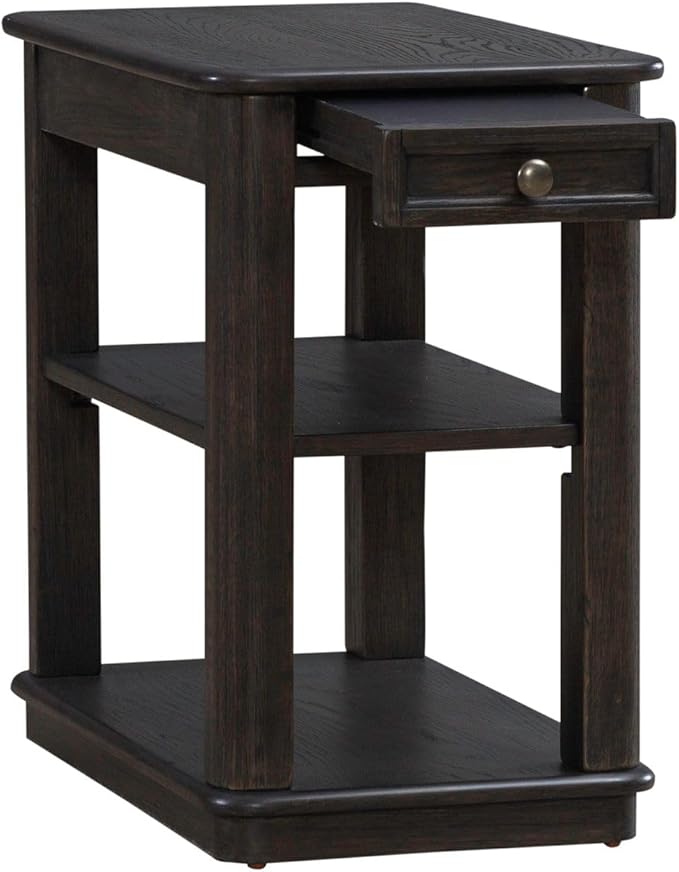 Liberty Furniture Wallace Chair Side Table for Living Room - Aged Oak