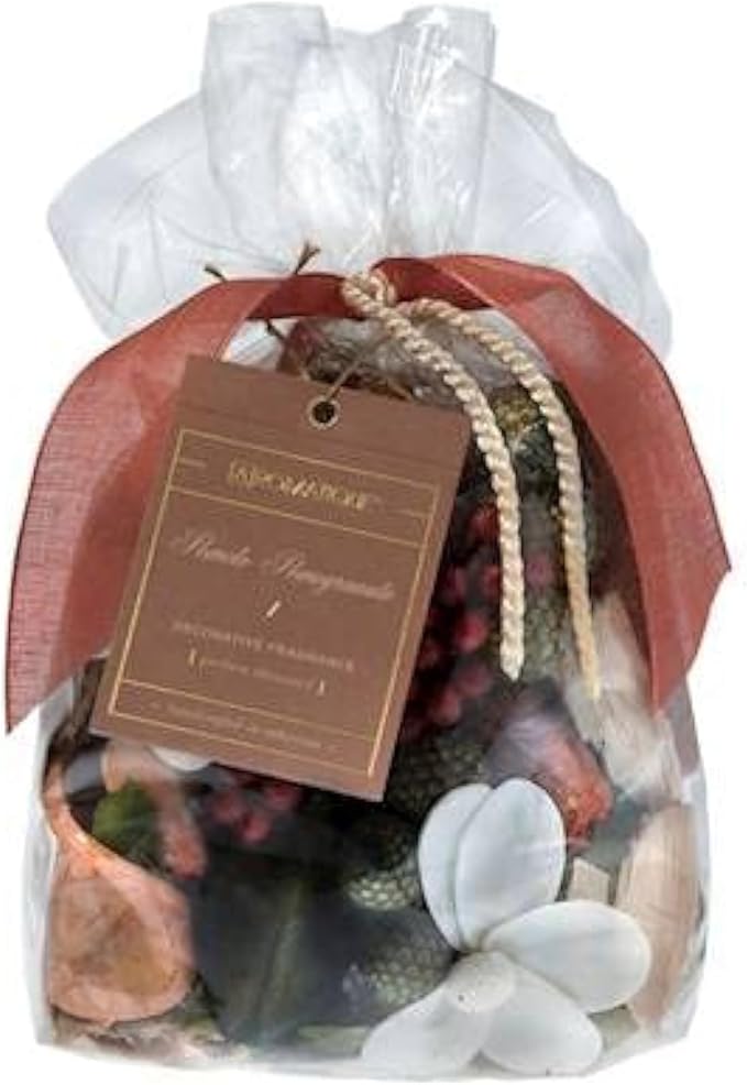 Aromatique, Scented Decorative Potpourri Bag of Fragrant Bowl Filler for Home and Office, Perfect for Bridal Showers, Holidays, Decorative Bowls, Fragrance (Pomelo Pomegrante, 7 oz)