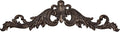Salvatar Wall Art Topper | Large, Wide Doorway Design | Antique Bronze Metallic Finish | Openwork Acanthus Leaf Scrolls with Ornate Fleur De Lis | Hang Alone or Above A Wide Door, Window, or Artwork