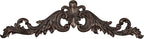 Salvatar Wall Art Topper | Large, Wide Doorway Design | Antique Bronze Metallic Finish | Openwork Acanthus Leaf Scrolls with Ornate Fleur De Lis | Hang Alone or Above A Wide Door, Window, or Artwork