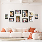 KTKDE A3 Poster Frame set of 3,Black Wooden Picture Frame -16.5x11.7in Photo Frame,Certificate Frame with Plexiglass for Wall Mount or Table Top Display best gifts