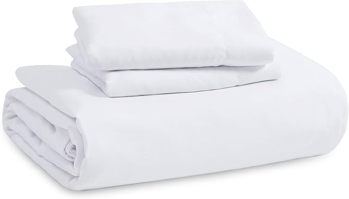 Bedsure Bright White Oversized King Duvet Cover - 3 Pieces Prewashed Cotton-Like Polyester Extra Soft Bedding Set, Includes 1 Duvet Cover 120''x98'' with Zipper Closure & 2 Pillow Shams, No Comforter