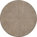 Liberty Furniture Brentwood Round End Table for Living Room - Sandstone Oak Wood