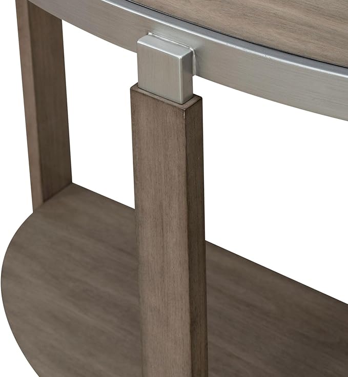 Liberty Furniture Sutton Sofa Table for Living Room - Bleached Sand