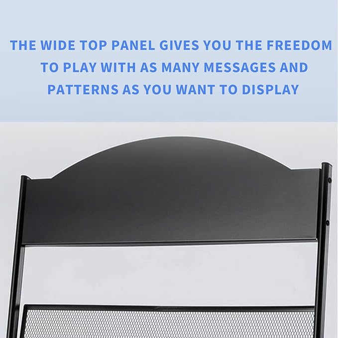Yinghao Floor Standing Magazine Rack, 4 Layer Iron Magazine Rack Floor, Suitable for the Display of Brochures or Documents in Exhibitions, Shopping Malls, Hospitals, Offices