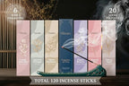 Masala Incense Sticks Essence of You 6 Signature Fragrances | 100% Natural Hand-Rolled Incense for Aromatherapy, Meditation & Relaxation