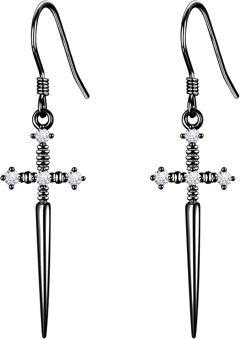 URONE 925 Sterling Silver Earrings Hook Dangle Earrings Jewelry Gifts for Women