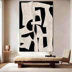 Living Room Decor Framed Wall Art Black Mens Office Decor Picture for Bedroom Dining Room Paintings Vintage Room Decor
