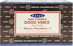 Good Vibes Incense Sticks and Incense Stick Holder Bundle Insence