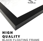 Gongyuanyihao Arts Funny Highland Cow Bathroom Wall Art with Black Frame, Are You Pooping Sign for Farmhouse Restroom Decor, Rustic Humorous Canvas Print Painting Ready to Hang 11"x14"