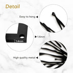 SIGNLEADER Metal Wall Art Decor Flying Bird Minimalist Modern Abstract Wall Sculpture Hangings Home Decoration for Living Room, Bedroom, Bathroom, Kitchen, Outdoor - 30" Black