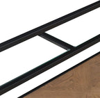 Liberty Furniture Bedford Sofa Table for Living Room - Weathered Oak