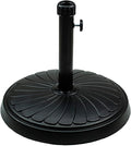 Orgrimmar 22lbs Umbrella Base Heavy Duty Outdoor Living Round Antiqued Patio Market Umbrella Base