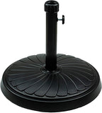 Orgrimmar 22lbs Umbrella Base Heavy Duty Outdoor Living Round Antiqued Patio Market Umbrella Base